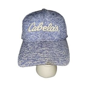 Cabelas Hat Purple Heathered Fitted Stretch Cap Unisex One Size Outdoors Camping